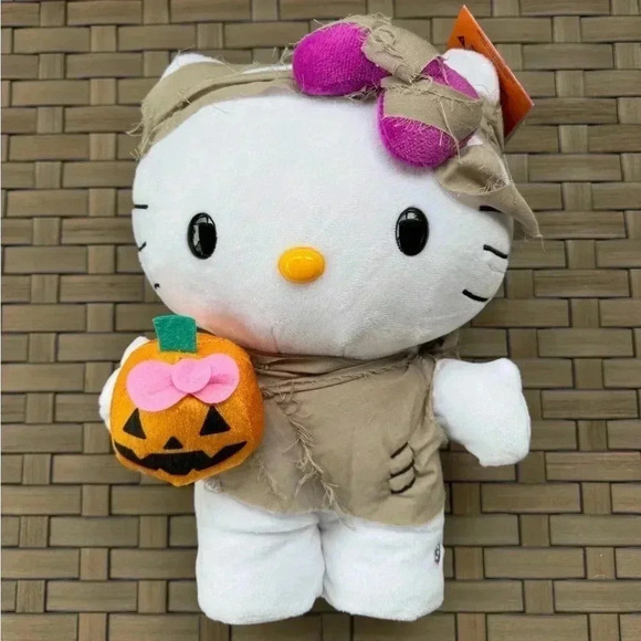 Hello Kitty Other - Hello Kitty NWT 2024 Halloween Side Stepper 13”‎ Animated Musical Mummy Plush